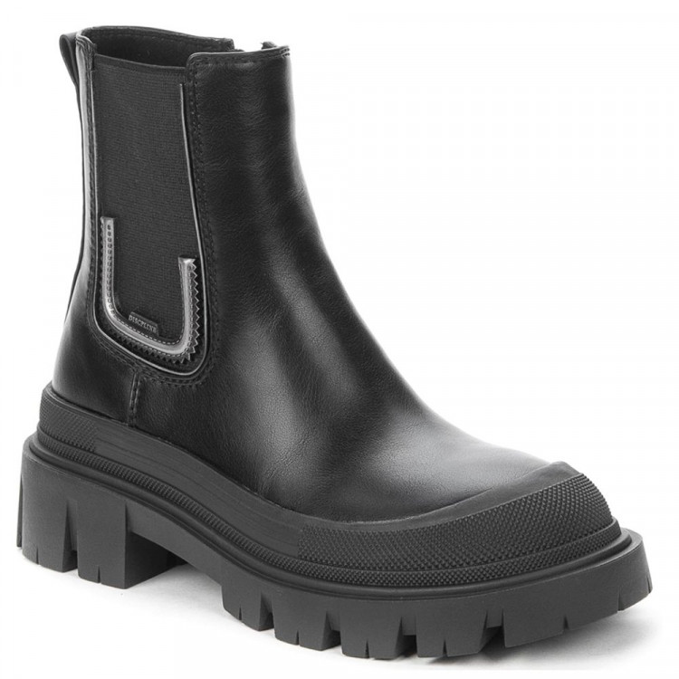 Ботинки для девочки (BETSY) черный верх-искусственная кожа подкладка - байка артикул 938355/03-01