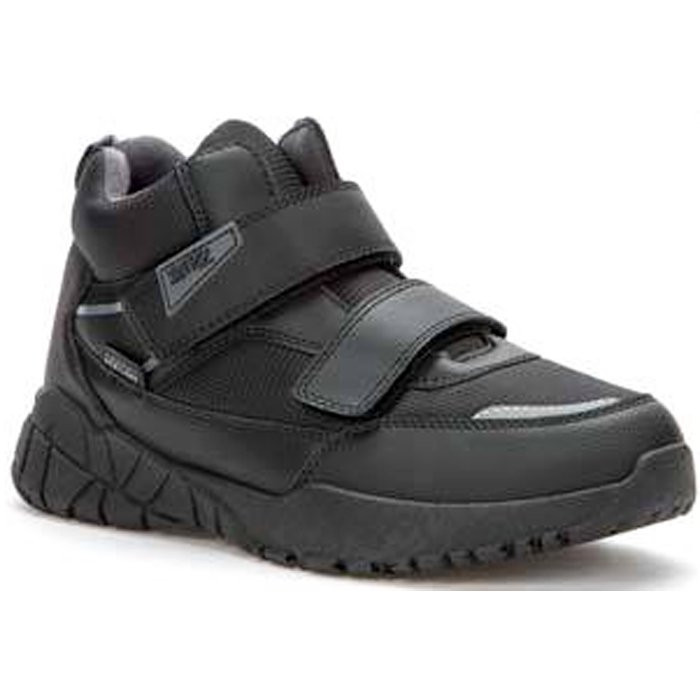 Ботинки для мальчика (CROSBY) черные верх-искусственная кожа+натуральная кожа подкладка - байка артикул 218291/06-01