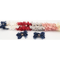 Резинка для волос 2шт микс цв.асс. арт. KG-129C с пряжкой