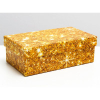 Коробка подароч. 12*6,5см "Крафт" арт.6881449