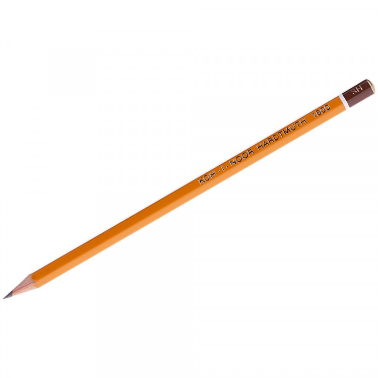 Карандаш черно-графитный KOH-I-NOOR без ластика арт.1500 3Н (Ст.12/144)
