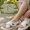 Босоножки для девочки (Сказка) цвет бежевый верх- искусственная кожа подкладка-натуральная кожа размерный ряд 32-37 арт.R221581755BE