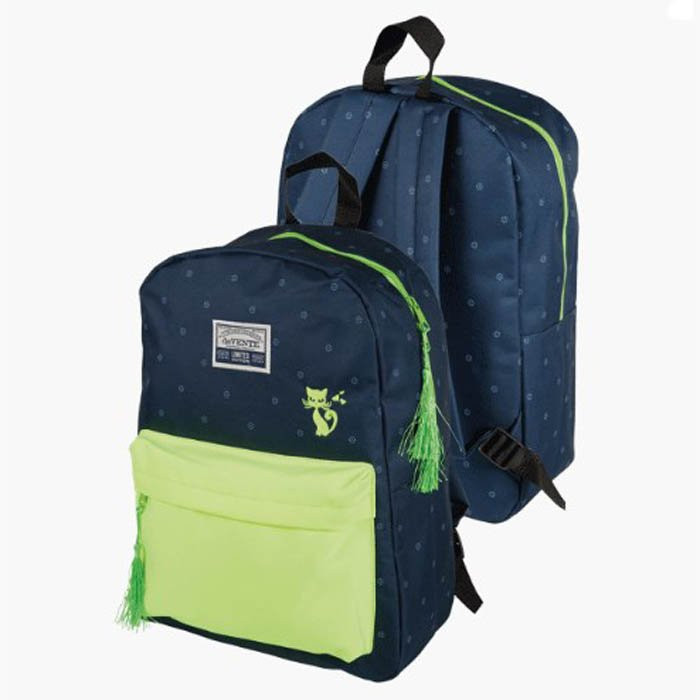 Рюкзак для девочки (deVENTE) Neon Cat 40х30х14 см арт.7034925