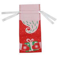 Мешок д/подарков с лентой 34*15*10см арт.90582