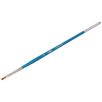 Кисть живописная синтетика (Гамма) №02 плоская арт 280618 08 02