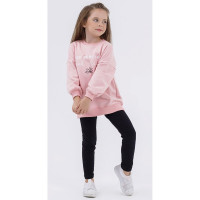 Комплект (DMB) (толстовка+брюки) артикул 9511 размерный ряд 28/104-30/122 цвет пудра