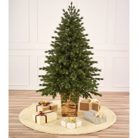 Елка 180см "Японская" (хвоя 100% литая, ветки отгибные, в вазоне) арт.ЕВЯ 18