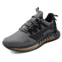 Кроссовки для мальчика (Baas) цвет серый верх- текстиль подкладка-текстиль размерный ряд 41-45 артикул ls-A7299-7