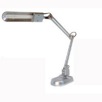 Светильник настольный на подставке Camelion (220V/11W/КЛЛ) черный арт.KD017А