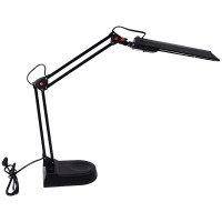 Светильник настольный на подставке Camelion (220V/11W/КЛЛ) черный арт.KD017А