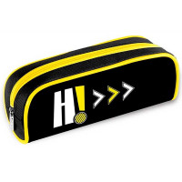 Пенал-косметичка 1 отделение (Hatber) Hi! мягкий 210х80х40мм арт.Npk_65220