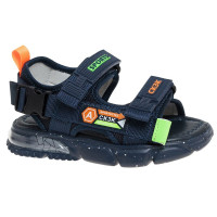 Сандалии для мальчика (Сказка) в ассортименте верх-текстиль подкладка-натуральная кожа размерный ряд 26-31 арт.R107171242DB/BK