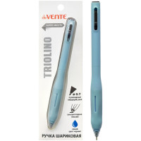 Ручка шар. автомат (deVENTE) Triolino Пульсар (Pulsar) н/проз.корп.синий,0,7мм арт.5070610 (Ст12)