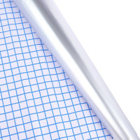 Пленка самоклеящаяся 100*45см "Серебряный металлик" арт.7503677