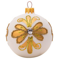 Шар стекло 08см "Графика 2348/1" п/у арт.КУ-80-231048/1