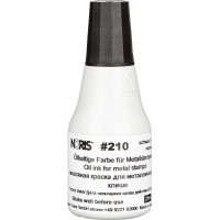 Краска штемп. на масл. основе Noris 25мл черная (для метал.клише) арт.210А