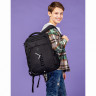 Рюкзак для мальчиков (Grizzly) арт RU-432-2/1 черный-черный 31х42х22 см