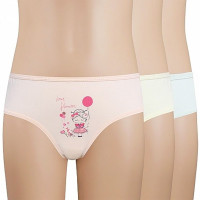 Трусы для девочки арт.5312/2 размер 30/110-116 100% х/б цвет ассорти