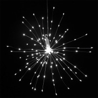 Гирлянда эл.д/дома нить 03м 160LED "Сфера" цв.белый на батарейках арт.183-0226