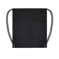 Сумка для сменной обуви 1 отделение (Attomex) черная 35х40см  арт 7040722