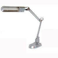 Светильник настольный на подставке Camelion (220V/11W/КЛЛ) серебро арт.KD017А для маникюра