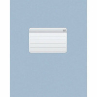 Тетрадь А5 клетка 48 листов скоба второй блок (Hatber) Тетрадь Серая арт.48Т5D1_27729