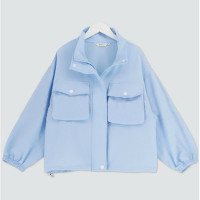 Рубашка для девочки арт.Deloras 22170 размер 34/134-44/164 цвет голубой