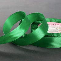 Лента подароч. атласная 20мм*25±1м цв.зеленый арт.1218250