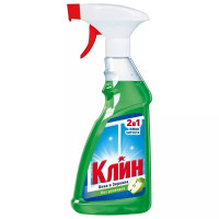 Чистящее средство для стекол 500мл Клин с курком Зеленое яблоко