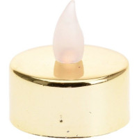 Свеча LED на батарейках 3,8*4,7см "Уют" арт.87274