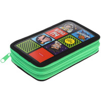 Пенал 2 отделения (Hatber) Влад А4 190х110мм глянцевая ламинация арт.NPn_47093