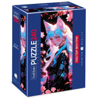 Пазл 240 элементов Девочка-лиса (Hatber) арт. 240ПЗ2_32963