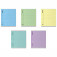 Тетрадь пластиковая обложка  А5 клетка 48 листов (ErichKrause) CoverPro glossy с фактурой "зеркало" ассорти арт.64630