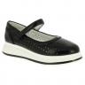 Туфли для девочки (Kenka) черный верх-искусственная кожа подкладка-натуральная кожа размерный ряд 33-38 арт.MSJ_2170-12_black