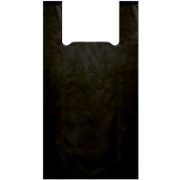 Пакет ПНД майка 30+16*55см 11мкм черный Ст.100/2000