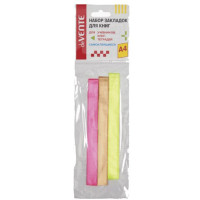 Закладка-ляссе с клеевым краем (deVENTE) А4 Neon 3 штуки 12x400 мм арт 8065915