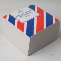 Блок для записи белый, размер 9*9*5 не склеенный 70г/м2 (Ст.24)