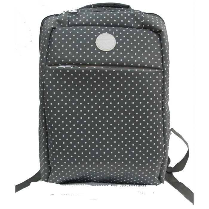 Рюкзак для девочек (Grizzly) арт.RD-959-2 серый 28х40х16 см