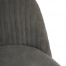 Кресло  офисное MELODY б/п флок, серый (29)