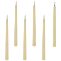 Свечи на ёлку светодиодные 27,5*2см, 06шт/наб. беспроводные арт.823598