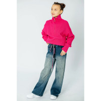 Джинсы для девочки  артикул Deloras 21943 размер 34/134-44/164 цвет синий