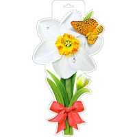 Плакат "Нарцисс" с европодвесом арт.Р34-253