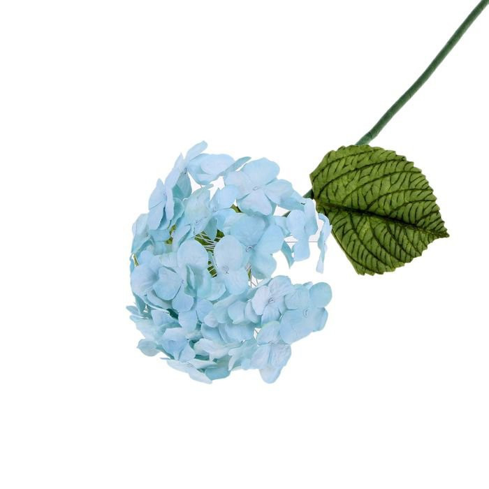 Цветок 43см "Гортензия" цв.голубой арт.1475477