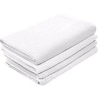 Отрез вафельный 40*80см 120г/м2 белое обшитое