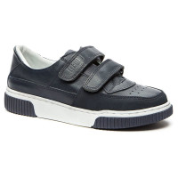 Полуботинки для мальчика (KEDDO) синий верх-натуральная кожа/искусственная кожа подкладка-натуральная кожа  артикул 538708/09-02