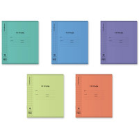 Тетрадь 18 листов клетка (ErichKrause) Классика CoverPrо matt ассорти пластиковая обложка арт.64757