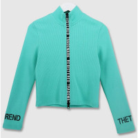 Бомбер для девочки арт.Deloras 21727 размер 34/134-44/164 цвет бирюзовый