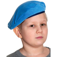 Берет детский голубой р.52-54 арт.5137-Г