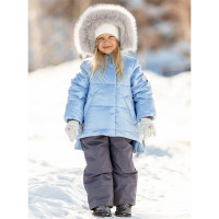 Комплект зимний для девочки (Батик) арт.Сидни цвет лунный свет