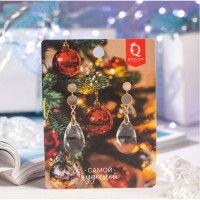 Серьги карнавальные "Хрусталики" арт.4329194